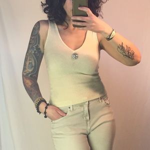 LAUNDRY Shelli Segal Cashmere Tank